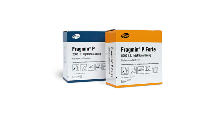 Verpackung vom Produkt Fragmin® P / P Forte