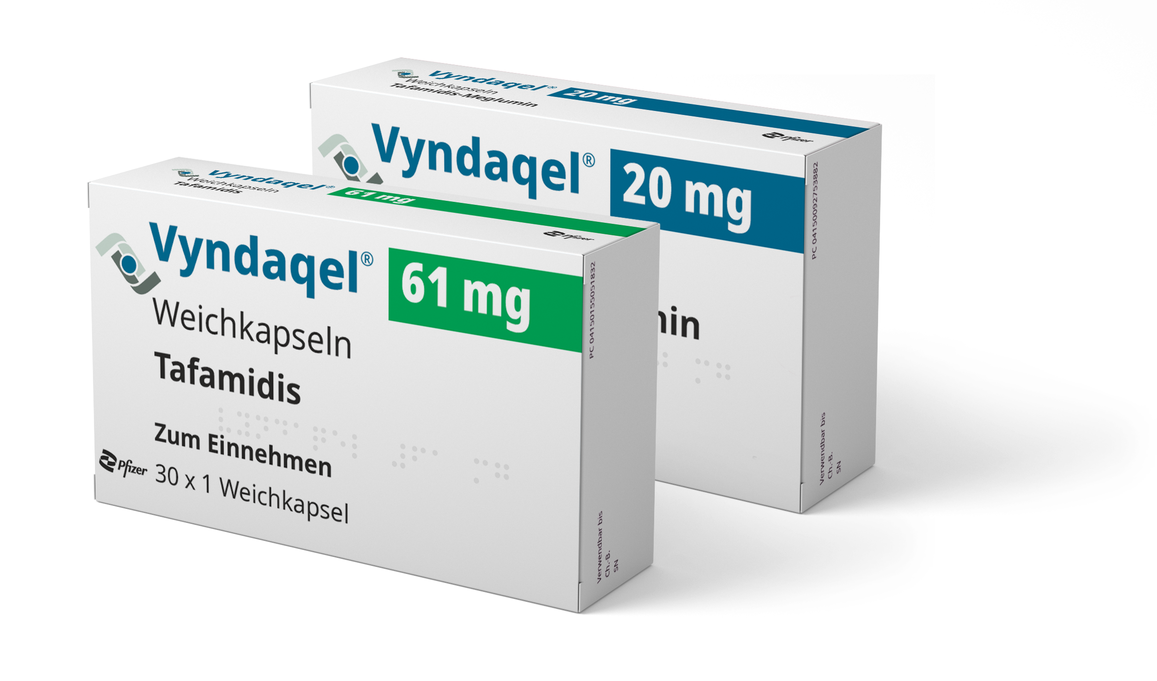 Verpackung vom Produkt Vyndaqel®