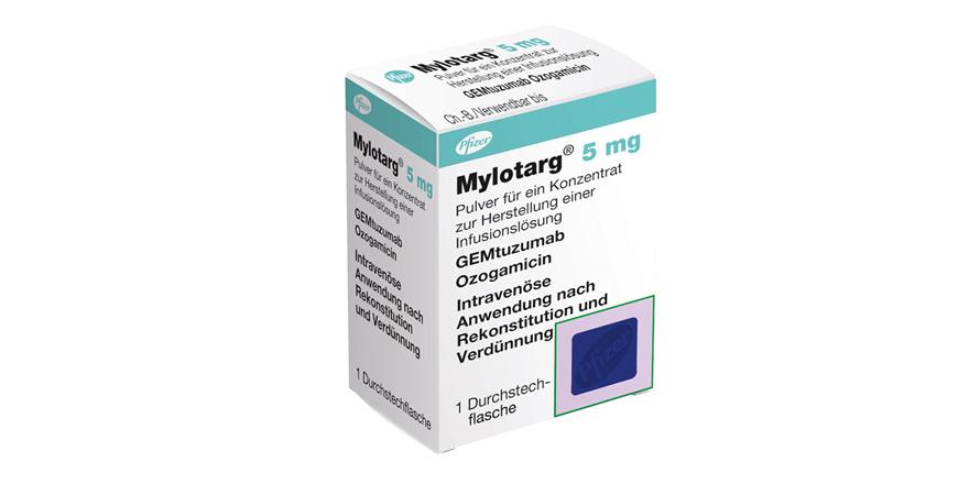 Verpackung vom Produkt Mylotarg®